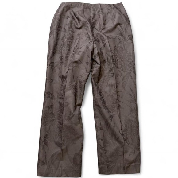 Talbots Tropical Printed Straight Leg Pants - Picture 4 of 8